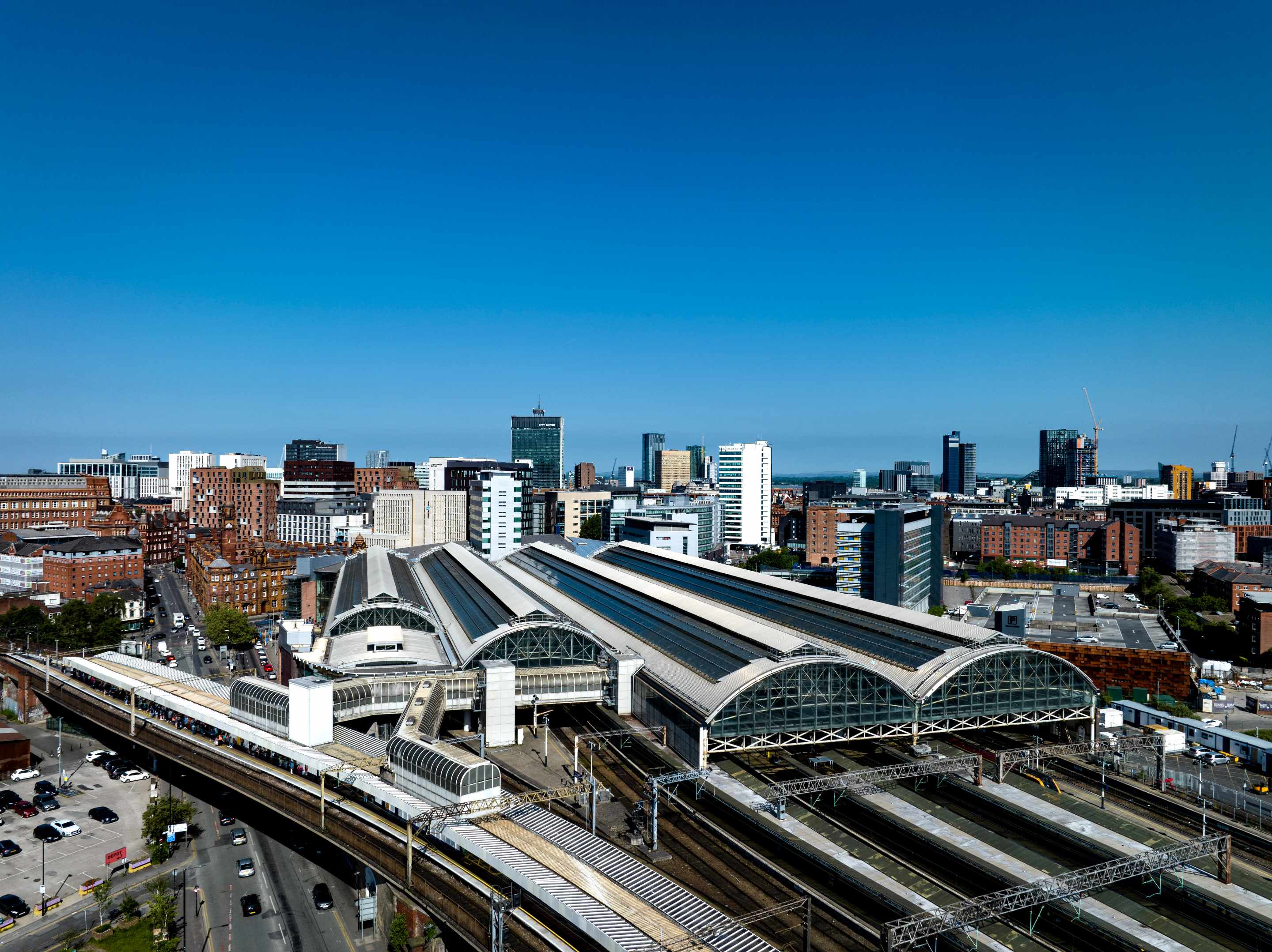 Train Stations in Manchester